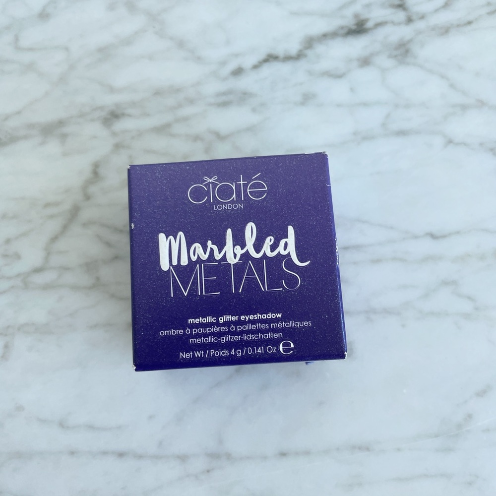 Ciate London Marbled Metals Glitter Eyeshadow - WICKED